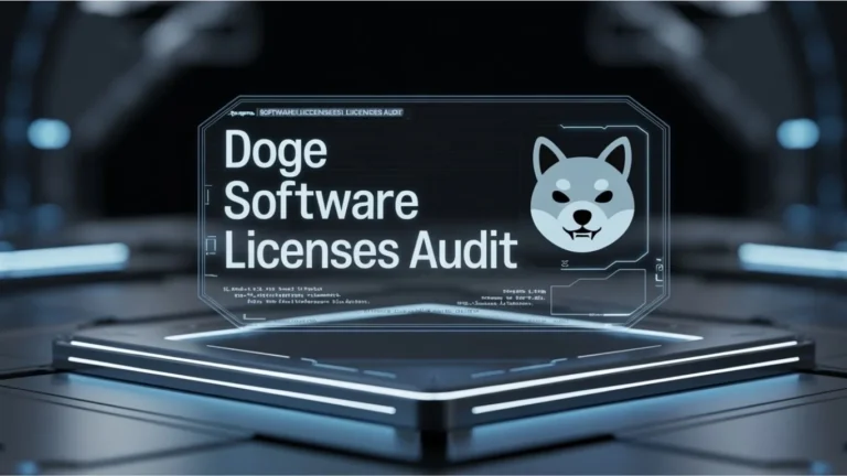 doge software licenses audit hud